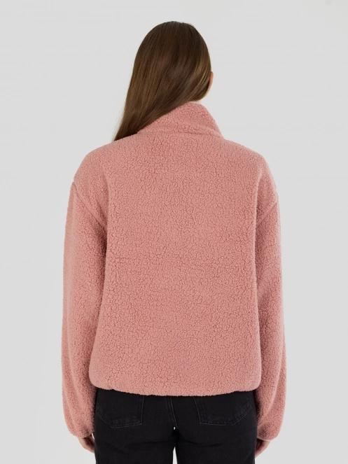 pulover polar pt. femei Fundango Pacha Fleece Jacket roz 3