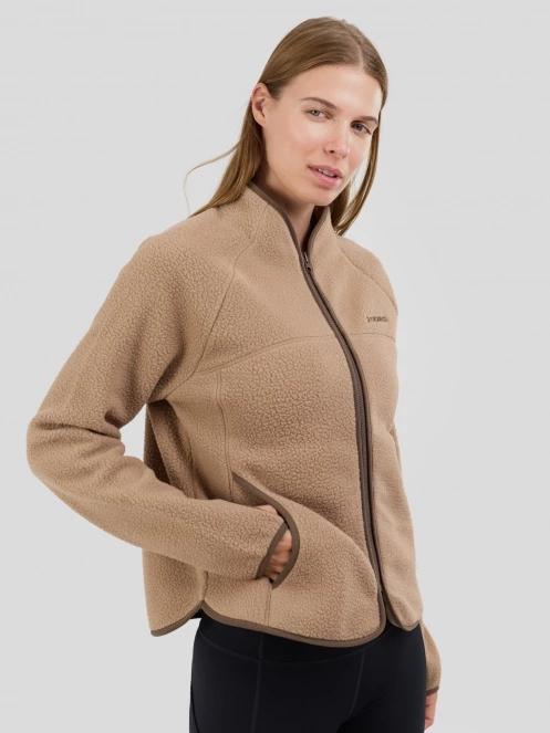 pulover polar pt. femei Fundango Roselake Pile Jacket nisip 2
