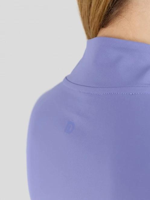 tricou cu maneci lungi, pentru sport pt. femei Fundango Flow Thermo Zip Up violet 9
