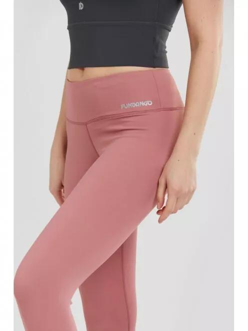 pantaloni de sport pt. femei Fundango Zen High Rise Leggings magenta 4