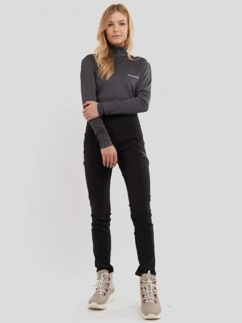 pantaloni de sport pt. femei Fundango Delilah Wind Block Leggings negru 4