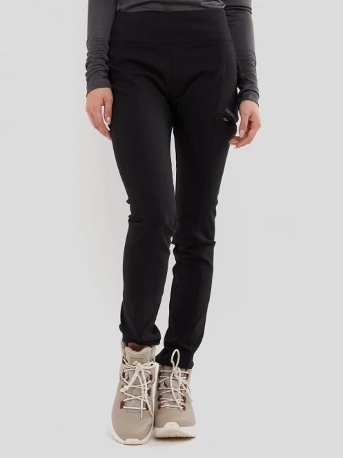 pantaloni de sport pt. femei Fundango Delilah Wind Block Leggings negru 6