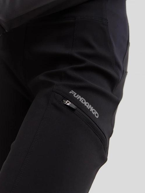 pantaloni de sport pt. femei Fundango Delilah Wind Block Leggings negru 8
