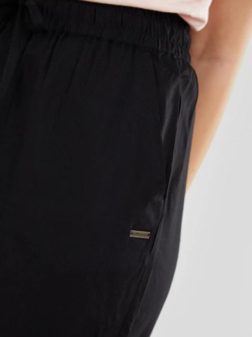 pantaloni lungi pt. femei Fundango Poppy Pants negru 6