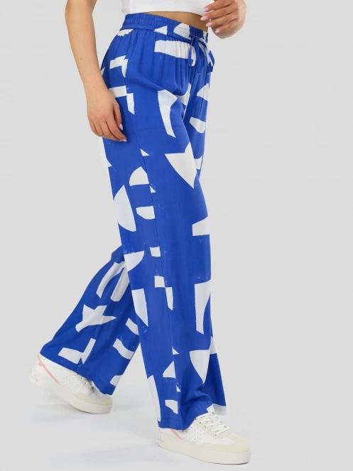 pantaloni de vara pt. femei Fundango Poppy Pants albastru 5