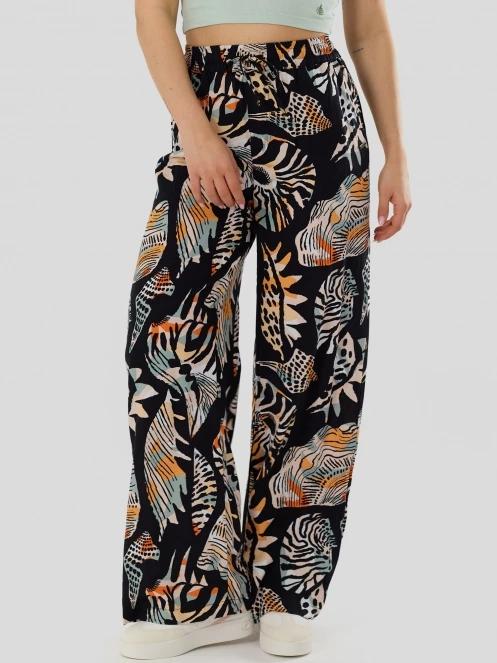 pantaloni de vara pt. femei Fundango Poppy Pants negru 2