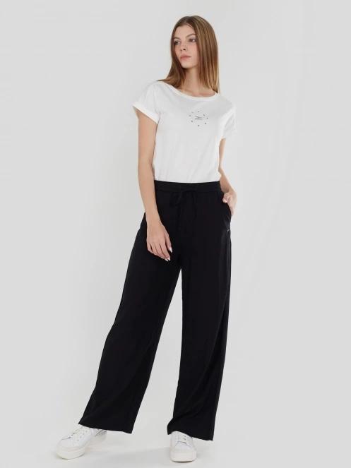 pantaloni de vara pt. femei Fundango Poppy Pants negru 4