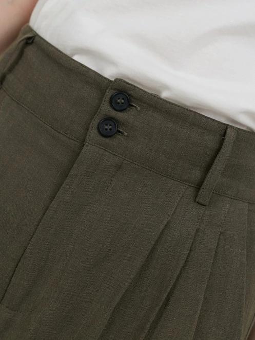 pantaloni lungi pt. femei Fundango Piper Pants oliv 5