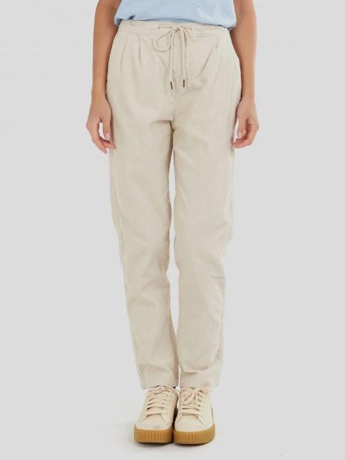 pantaloni lungi pt. femei Fundango Lorna Corduroy Pants galben 2