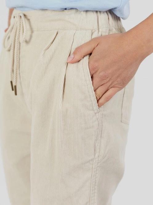 pantaloni lungi pt. femei Fundango Lorna Corduroy Pants galben 6