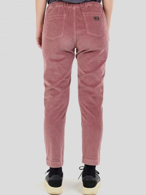 pantaloni lungi pt. femei Fundango Lorna Corduroy Pants roz 3