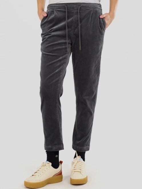 pantaloni lungi pt. femei Fundango Lorna Corduroy Pants verde 2