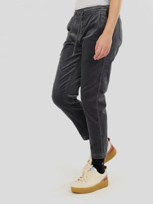 pantaloni lungi pt. femei Fundango Lorna Corduroy Pants verde 7