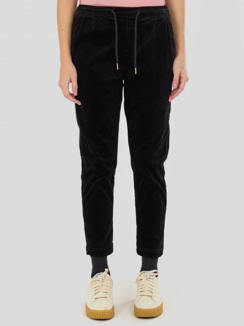 pantaloni lungi pt. femei Fundango Lorna Corduroy Pants negru 2