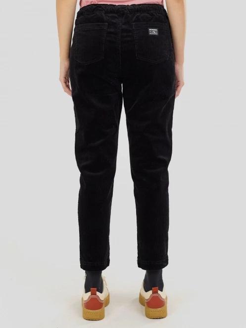 pantaloni lungi pt. femei Fundango Lorna Corduroy Pants negru 3