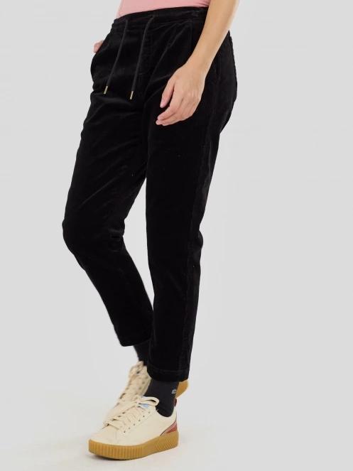 pantaloni lungi pt. femei Fundango Lorna Corduroy Pants negru 4