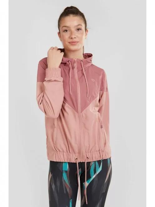 geaca de vant pt. femei Fundango Breeze WIndbreaker roz 2