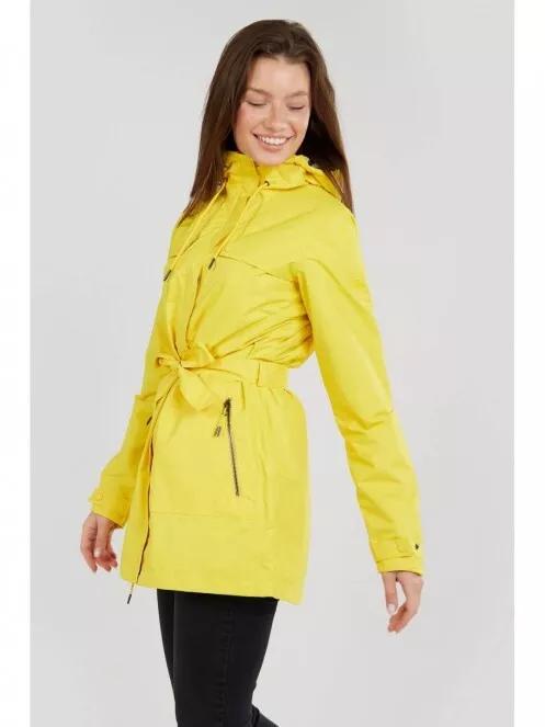 haine de ploaie pt. femei Fundango Regina Waterproof Trench Jacket galben 5