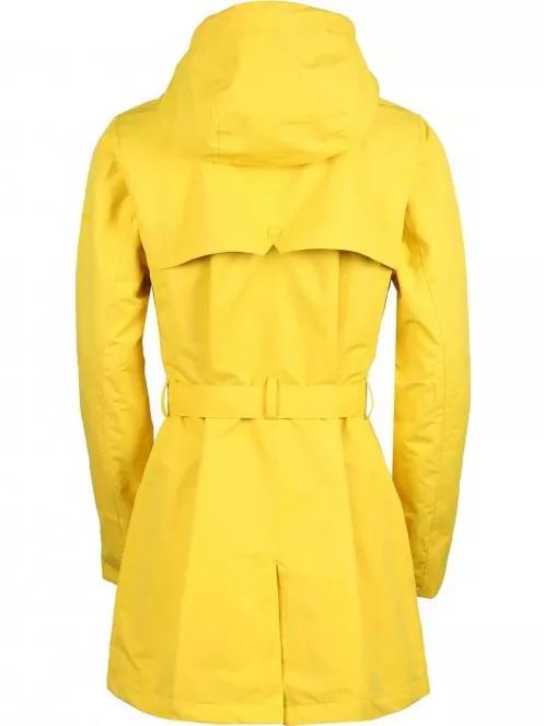 haine de ploaie pt. femei Fundango Regina Waterproof Trench Jacket galben 7