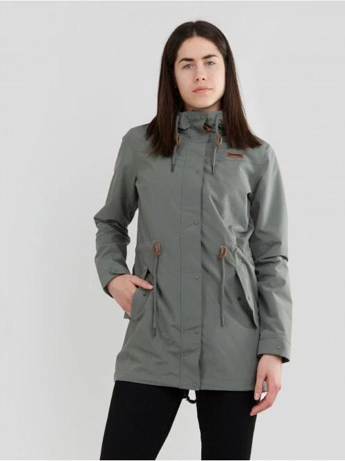 haine de ploaie pt. femei Fundango Tapara Waterproof Jacket verde 2