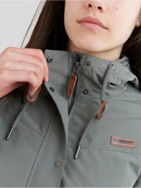 haine de ploaie pt. femei Fundango Tapara Waterproof Jacket verde 5