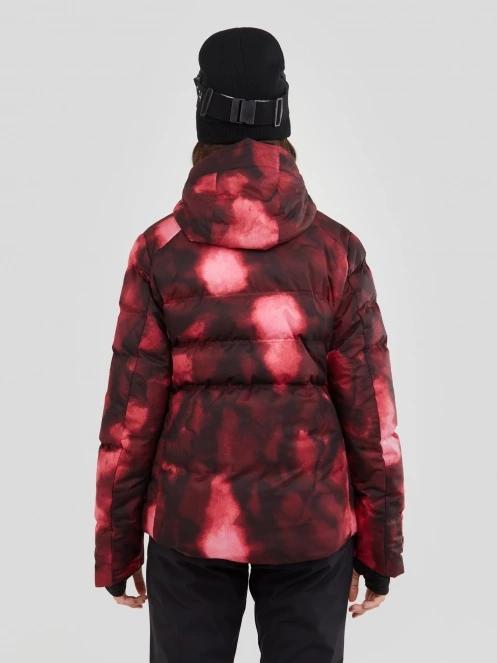 geaca de schi matlasata pt. femei Fundango Elyra Padded Jacket rosu 3