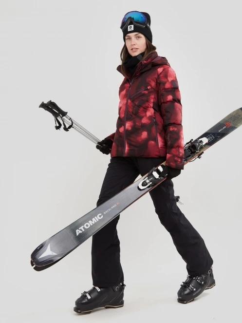 geaca de schi matlasata pt. femei Fundango Elyra Padded Jacket rosu 5