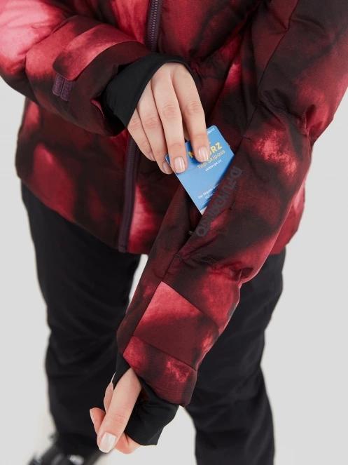 geaca de schi matlasata pt. femei Fundango Elyra Padded Jacket rosu 7