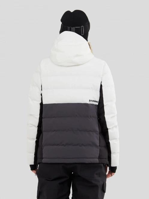 geaca de schi matlasata pt. femei Fundango Everett Padded Anorak alb 3