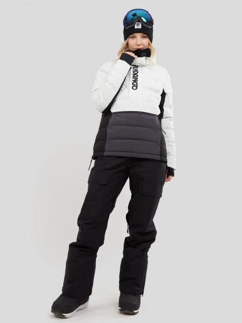 geaca de schi matlasata pt. femei Fundango Everett Padded Anorak alb 4