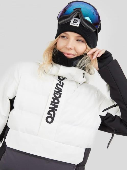 geaca de schi matlasata pt. femei Fundango Everett Padded Anorak alb 6