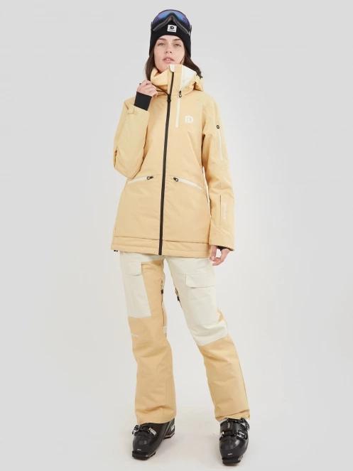 geaca de schi pt. femei Fundango Nashua Allmountain Jacket galben 5