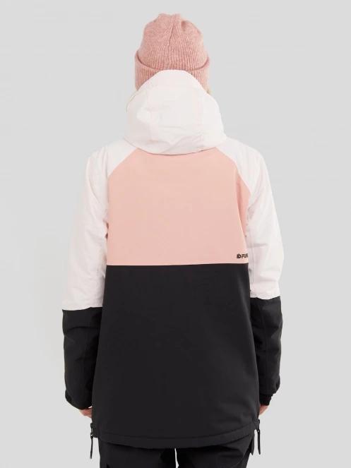 geaca de schi pt. femei Fundango Birch Logo Anorak roz 3