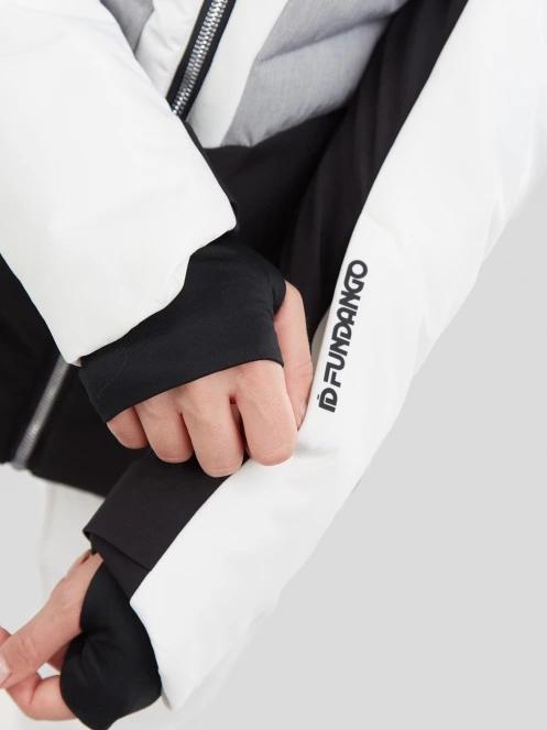 geaca de schi matlasata pt. femei Fundango Salina Padded Jacket alb 8