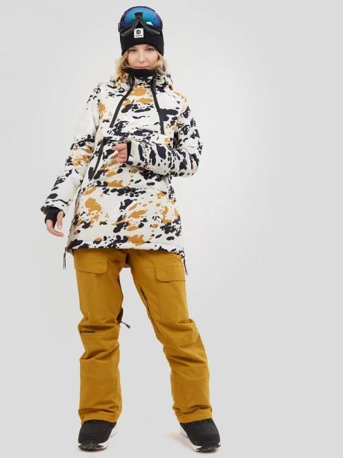 geaca de schi pt. femei Fundango Hooper Anorak alb 4