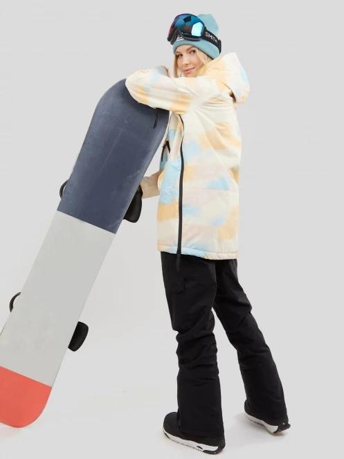 geaca de schi pt. femei Fundango Hooper Anorak galben 5