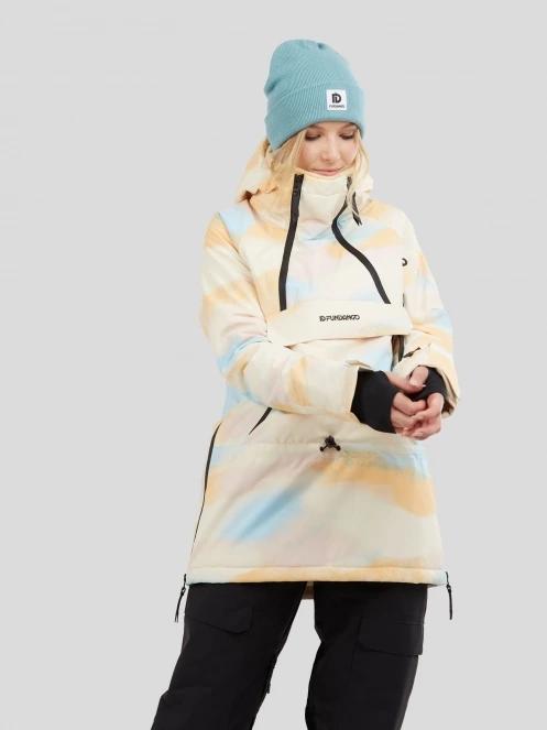 geaca de schi pt. femei Fundango Hooper Anorak galben 6