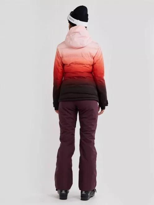 geaca de schi pt. femei Fundango Pumila Padded Jacket rosu 3