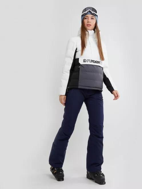 geaca de schi matlasata pt. femei Fundango Everett Padded Anorak alb 4