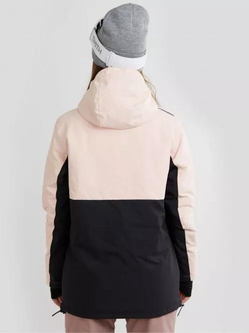 geaca de schi pt. femei Fundango Birch Logo Anorak roz 3