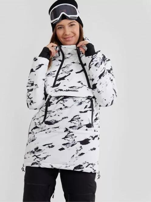 geaca de schi pt. femei Fundango Hooper Anorak negru 5