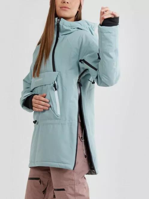 geaca de schi pt. femei Fundango Hooper Anorak verde 5