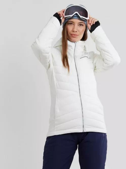 geaca de schi matlasata pt. femei Fundango Punch Padded Jacket alb 2