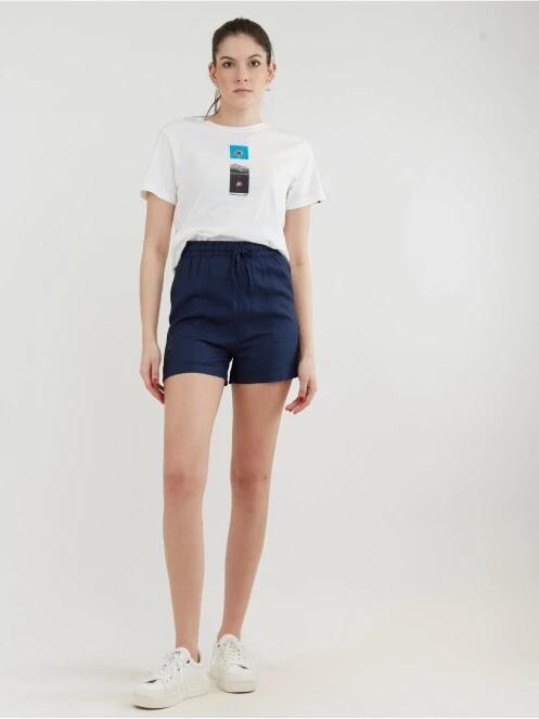 pantaloni scurti pt. femei Fundango Carla Shorts albastru inchis 4