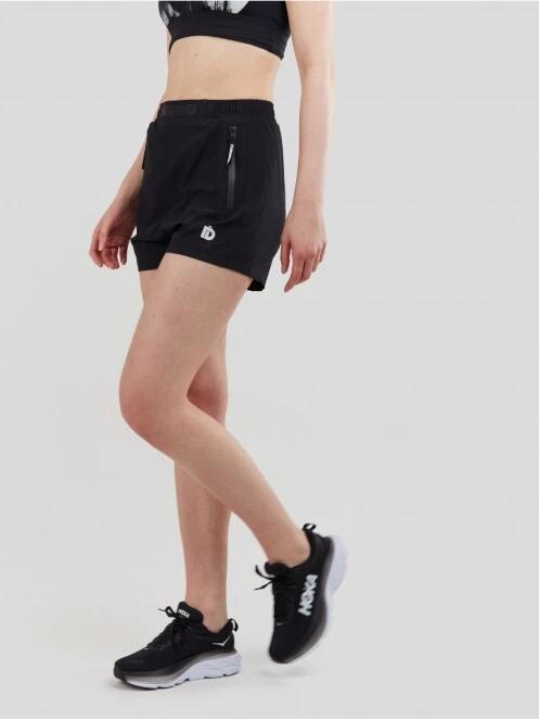 pantaloni scurti pentru sport pt. femei Fundango Karin Shorts negru 2