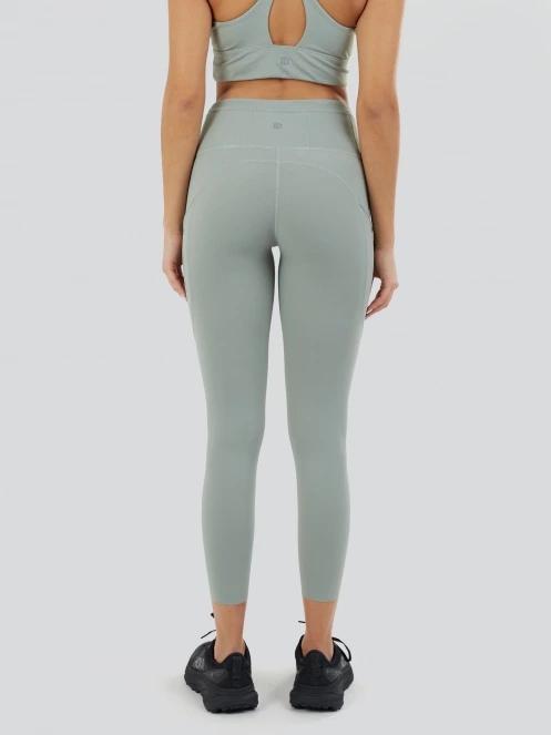 pantaloni de sport pt. femei Fundango Fade Leggings verde 3
