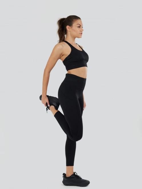 pantaloni de sport pt. femei Fundango Fade Leggings negru 4