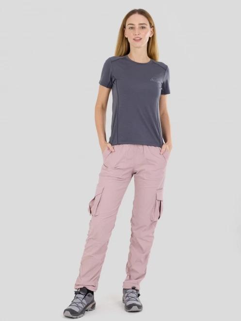 pantaloni de drumetie pt. femei Fundango Finley Cargo Pants roz 4