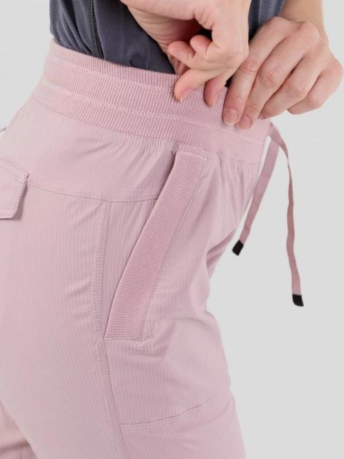 pantaloni de drumetie pt. femei Fundango Finley Cargo Pants roz 7