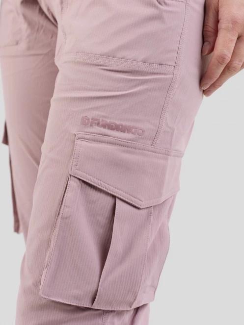 pantaloni de drumetie pt. femei Fundango Finley Cargo Pants roz 8